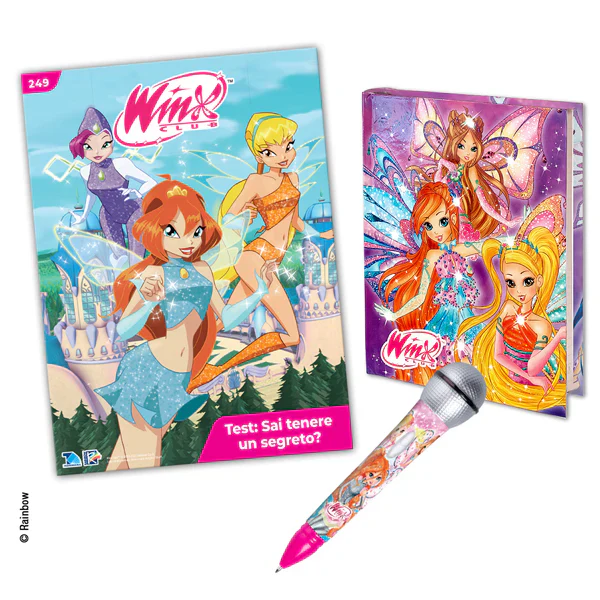 Magazine Ufficiale Winx Club e gadget