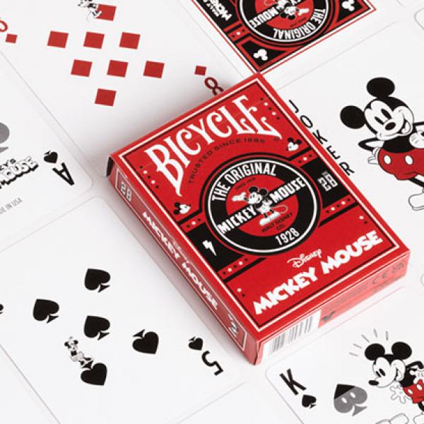 Mazzo di carte Bicycle Disney Classic Mickey Mouse (Red) by US Playing Card Co. - Image 5