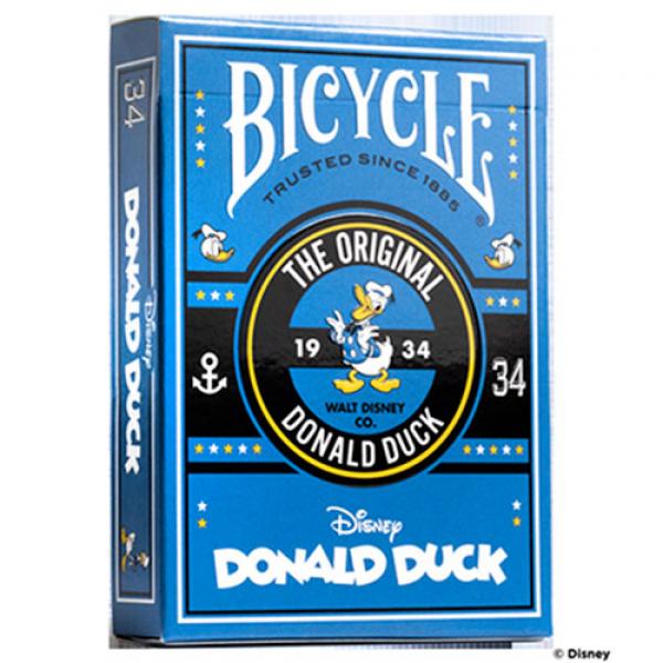Mazzo di carte Bicycle Disney Paperino - Donald Duck by US Playing Card Co