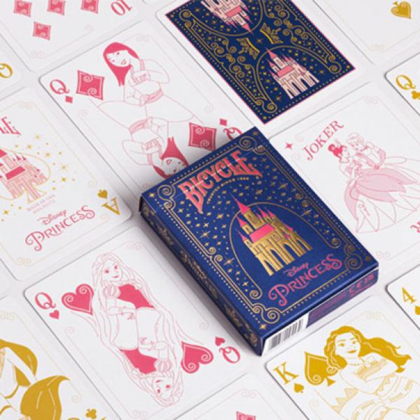 Mazzo di carte Bicycle Disney Princess (Navy) by US Playing Card Co. - Image 3