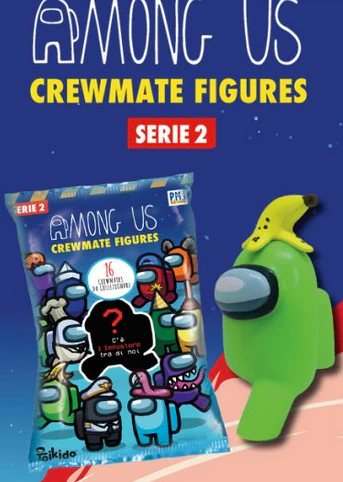 mini Action Figures 3D dei Personaggi AMONG US Serie 2 Edicola Toikido Crewmates (Copia) - Image 4