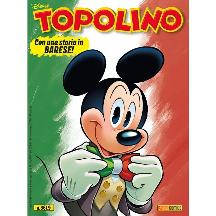 mini lotto 10 Fumetti TOPOLINO Set 3608 + 3619 Collezione in Dialetto Completa - Image 3