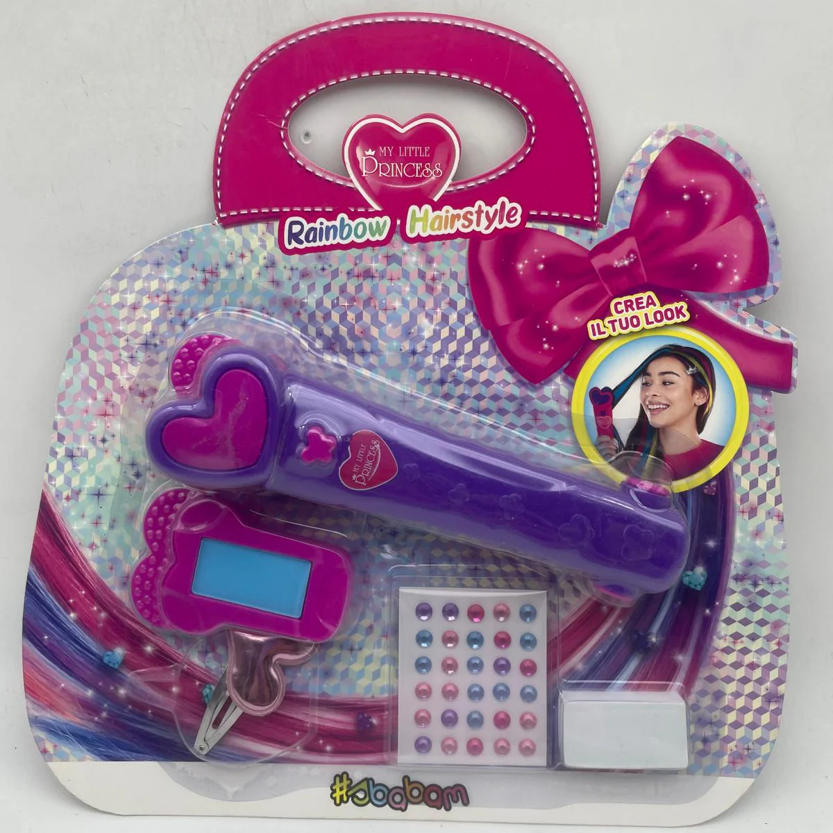 Piastra per colorare capelli My little Princess Rainbow Haristyle Sbabam - Image 6