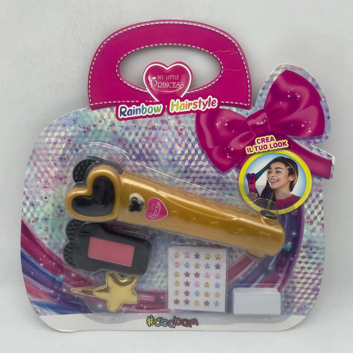 Piastra per colorare capelli My little Princess Rainbow Haristyle Sbabam - Image 8