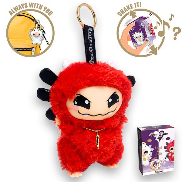 Peluche BUM BUM BOO Angel o Devil per borsetta zaino chiavi - Image 5