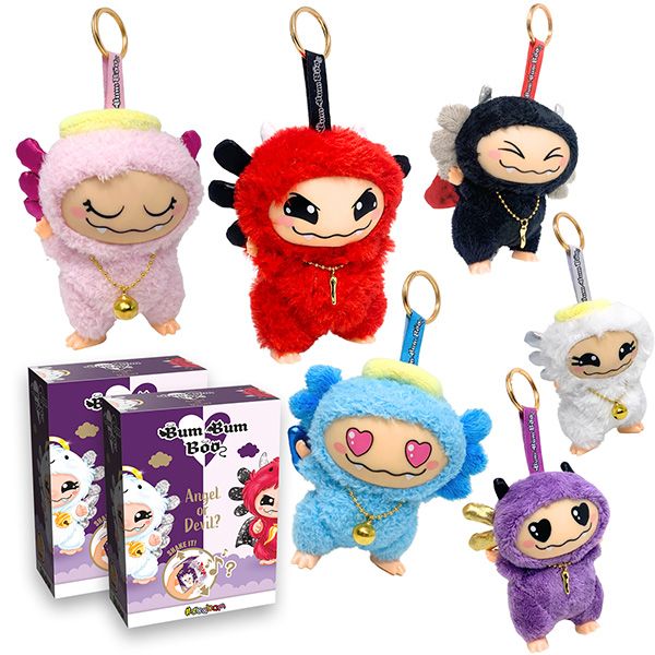 Peluche BUM BUM BOO Angel o Devil per borsetta zaino chiavi - Image 7