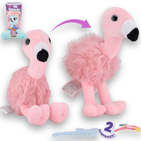 Peluche My Lovely Pet Flamingos - Collezione sbabam Fenicotteri - Image 5
