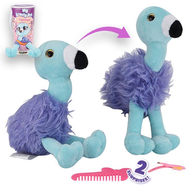 Peluche My Lovely Pet Flamingos - Collezione sbabam Fenicotteri - Image 7