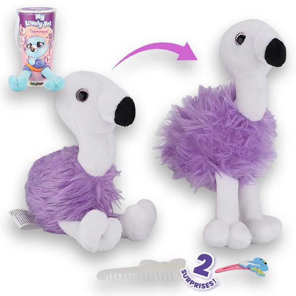 Peluche My Lovely Pet Flamingos - Collezione sbabam Fenicotteri - Image 8