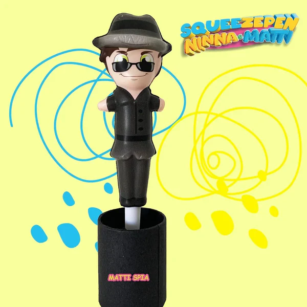 Penna con Squishy Antistress di NINNA e MATTI Squeez Pen Squeezpen Youtube Gamer - Image 10