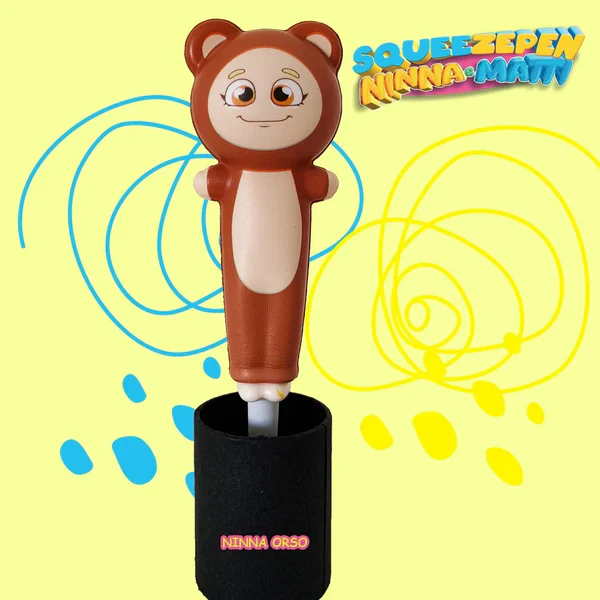 Penna con Squishy Antistress di NINNA e MATTI Squeez Pen Squeezpen Youtube Gamer - Image 13