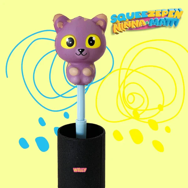 Penna con Squishy Antistress di NINNA e MATTI Squeez Pen Squeezpen Youtube Gamer - Image 16