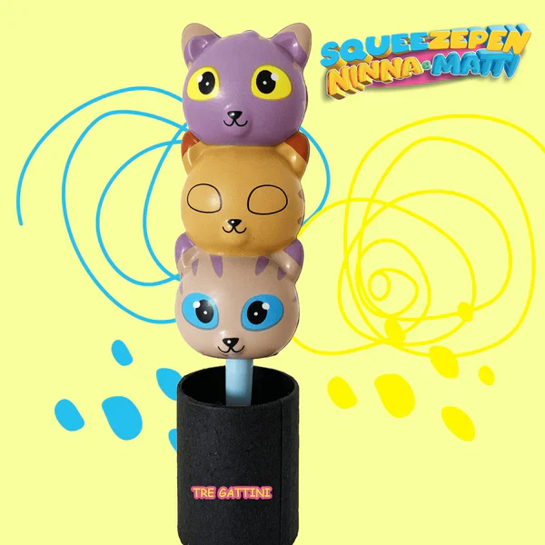 Penna con Squishy Antistress di NINNA e MATTI Squeez Pen Squeezpen Youtube Gamer - Image 19