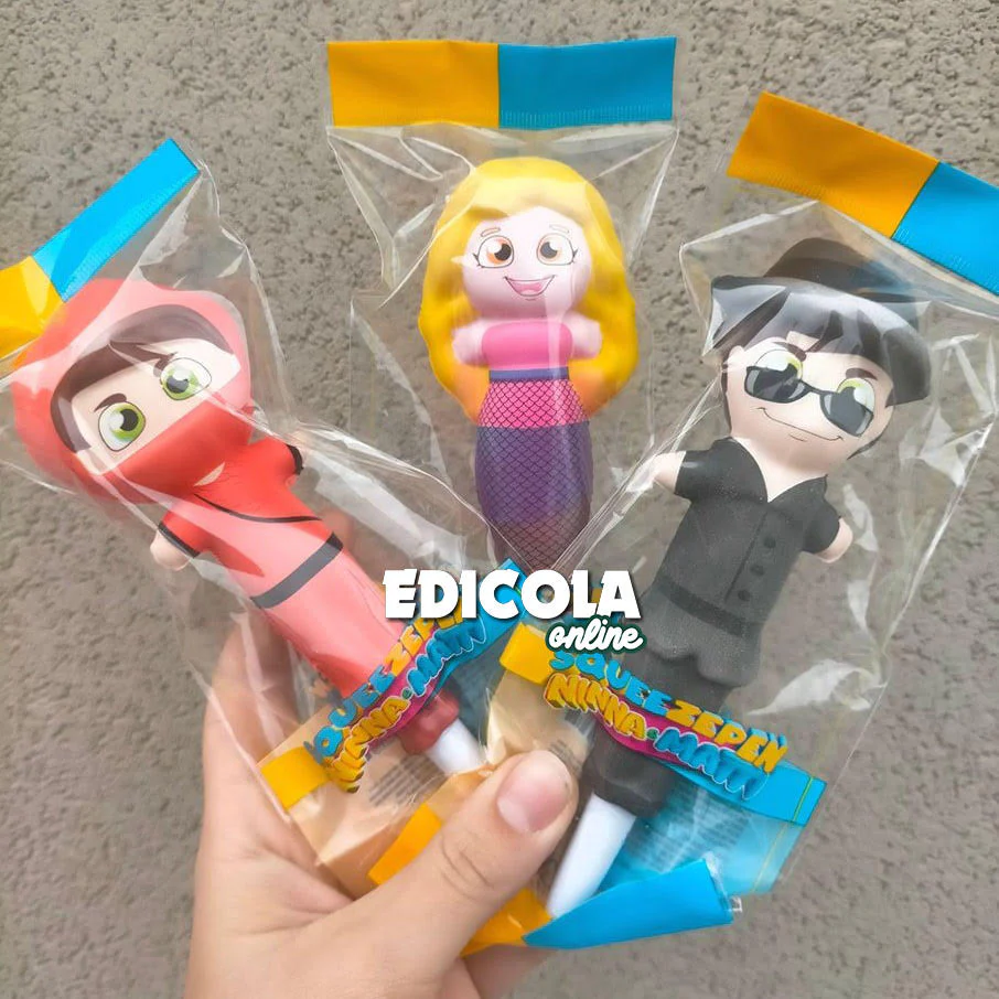Penna con Squishy Antistress di NINNA e MATTI Squeez Pen Squeezpen Youtube Gamer - Image 7
