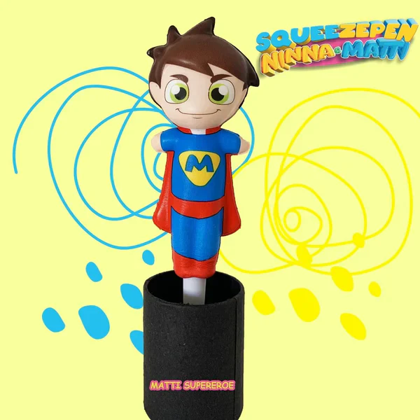 Penna con Squishy Antistress di NINNA e MATTI Squeez Pen Squeezpen Youtube Gamer - Image 9