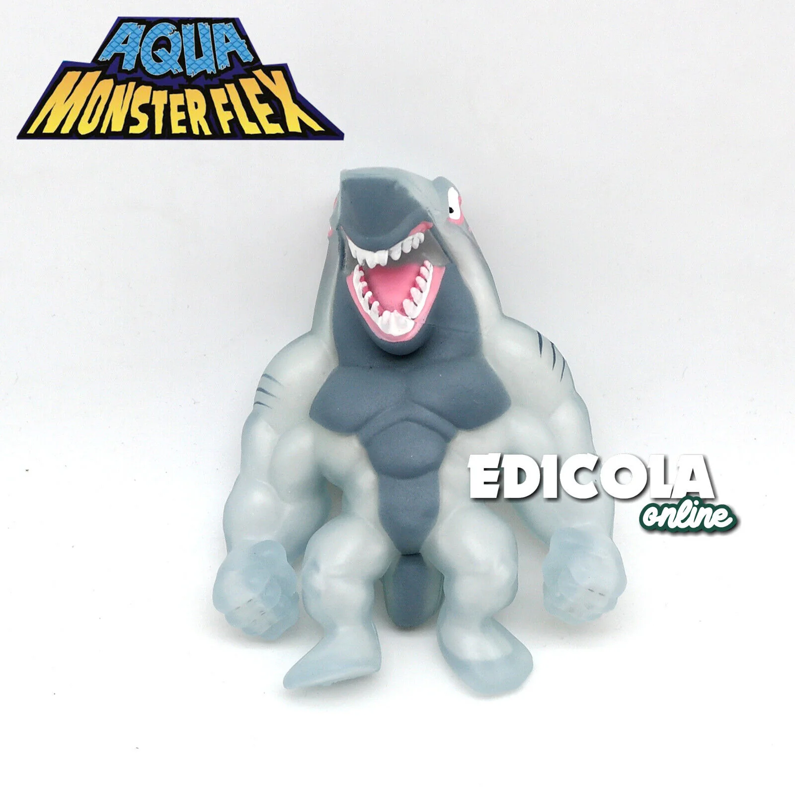 Personaggi AQUA MONSTER FLEX Monsterflex Allungamostri Allungabili Mostri Marini - Image 13