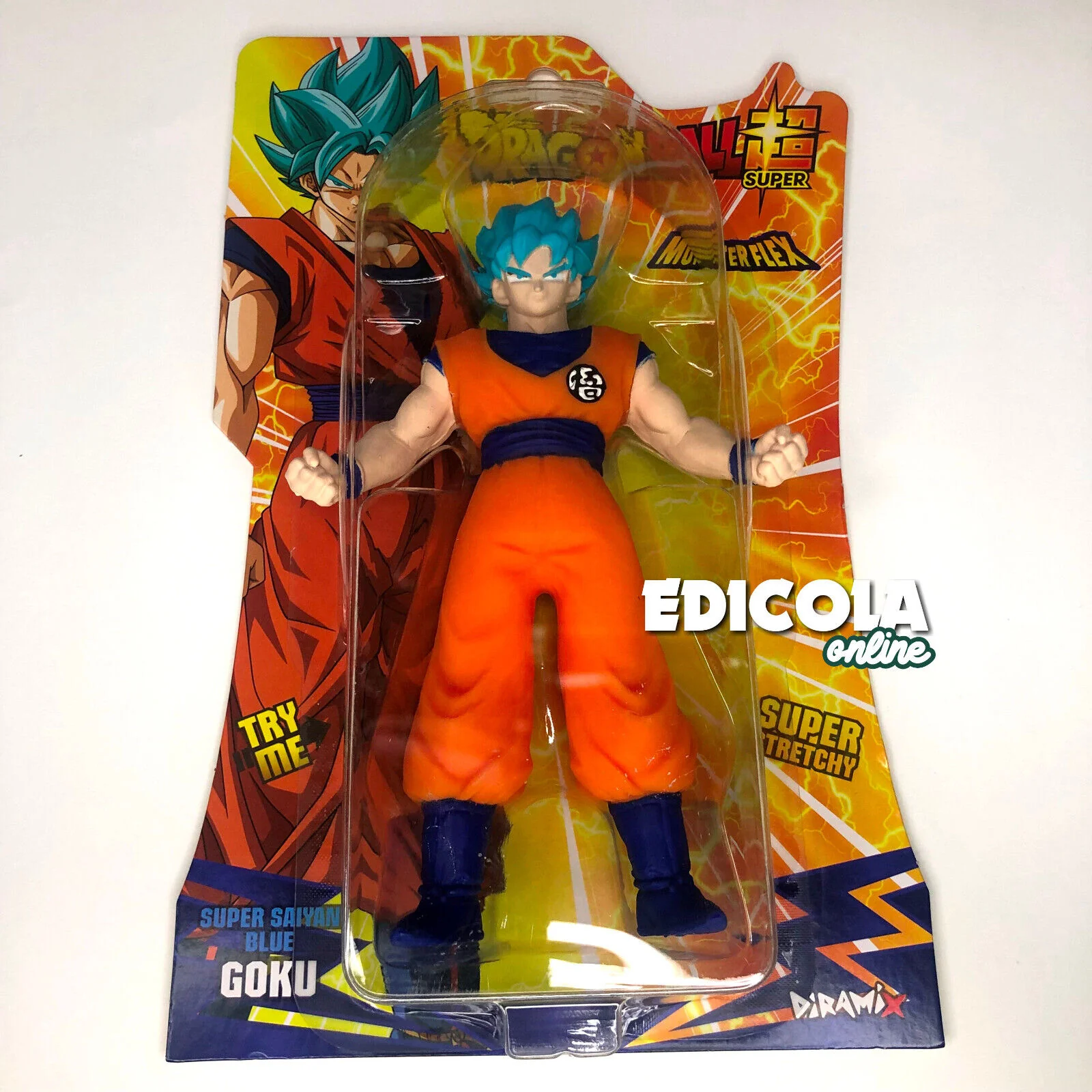 Personaggi DRAGONBALL Action Figure 3D Super Allungabili Monsterflex Goku Manga - Image 12