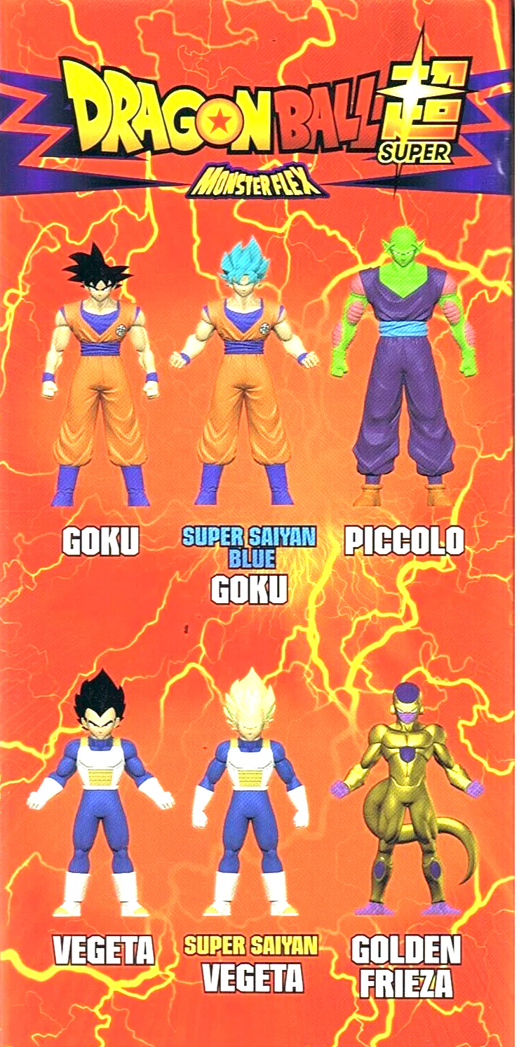 Personaggi DRAGONBALL Action Figure 3D Super Allungabili Monsterflex Goku Manga - Image 4