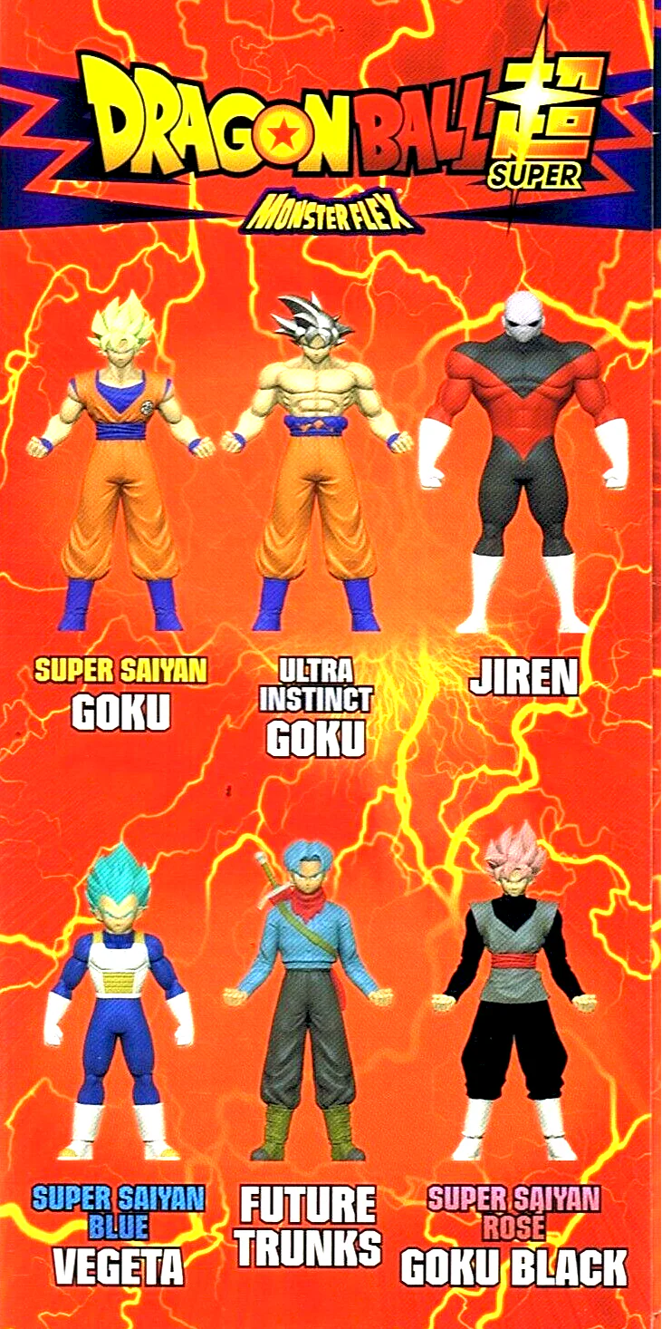 Personaggi DRAGONBALL Action Figure 3D Super Allungabili Monsterflex Goku Manga - Image 5