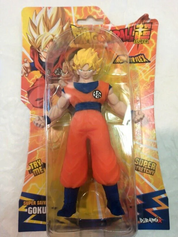 Personaggi DRAGONBALL Action Figure 3D Super Allungabili Monsterflex Goku Manga - Image 6