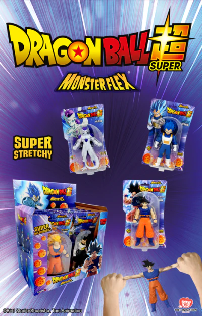 Personaggi DRAGONBALL Serie 2 2026 - Action Figure 3D Super Allungabili Monsterflex Goku Manga - Image 3