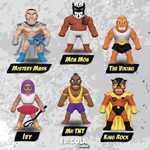 Personaggi ELASTIKORPS Lottatori Wrestling Cicaboom Maxi Action Figure AEW WWE - Image 3
