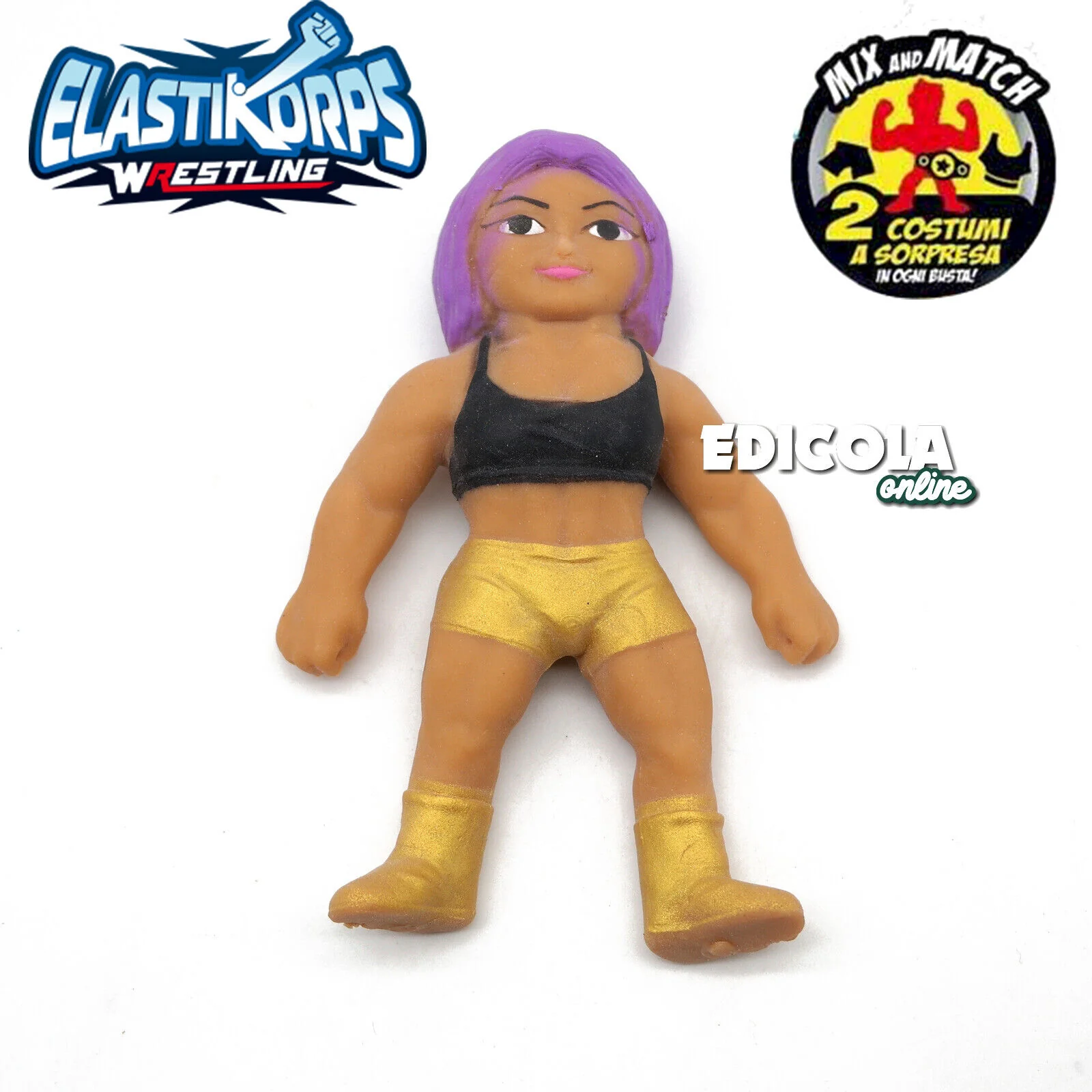Personaggi ELASTIKORPS Lottatori Wrestling Cicaboom Maxi Action Figure AEW WWE - Image 7