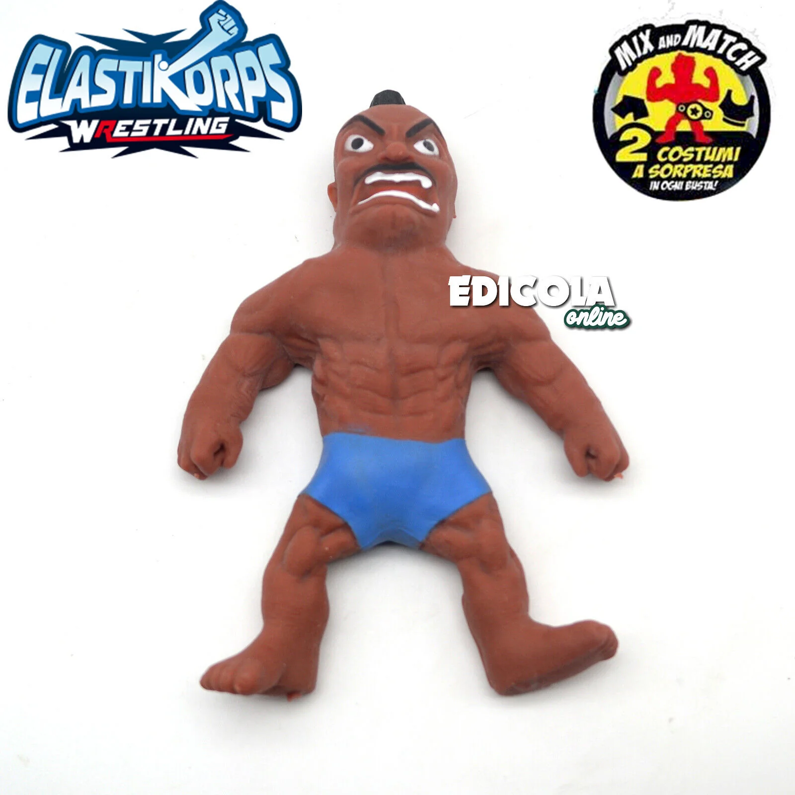 Personaggi ELASTIKORPS Lottatori Wrestling Cicaboom Maxi Action Figure AEW WWE - Image 8