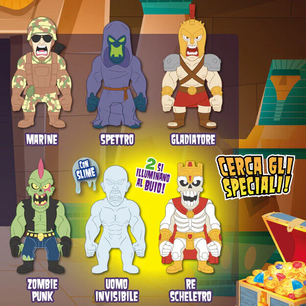 Personaggi MONSTER FLEX Serie 4 (2021) Monsterflex gli Allungamostri Mostri Allungabili - Image 3