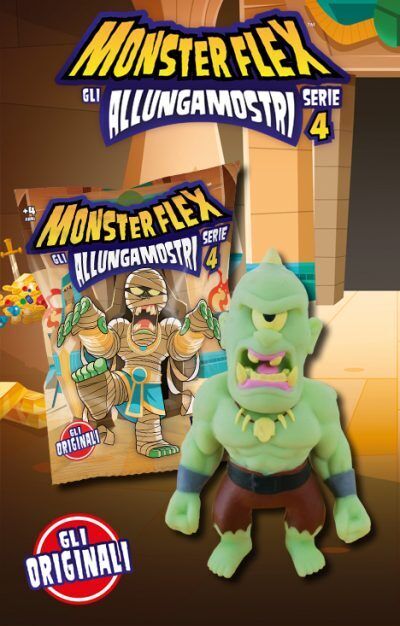 Personaggi MONSTER FLEX Serie 4 (2021) Monsterflex gli Allungamostri Mostri Allungabili - Image 6