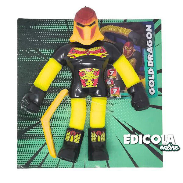 Personaggi WILD WARRIORS NINJA ARMS Allungabili Edicola Sbabam e figure Action - Image 3