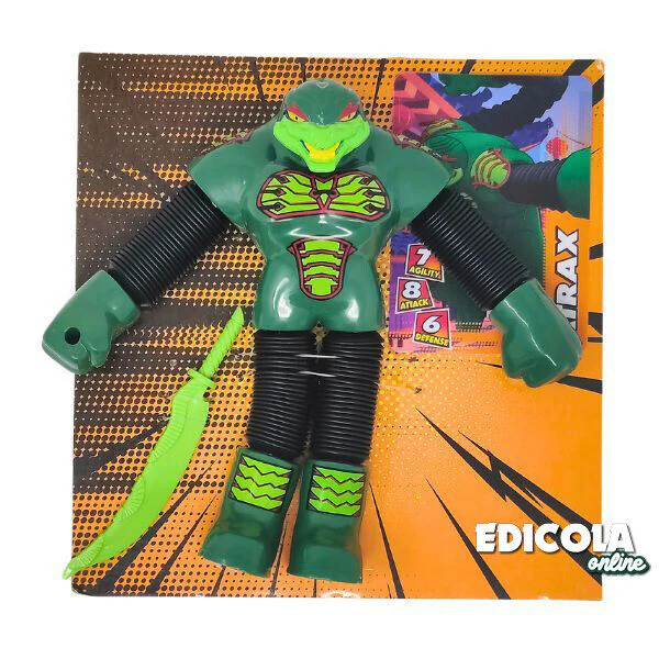 Personaggi WILD WARRIORS NINJA ARMS Allungabili Edicola Sbabam e figure Action - Image 4