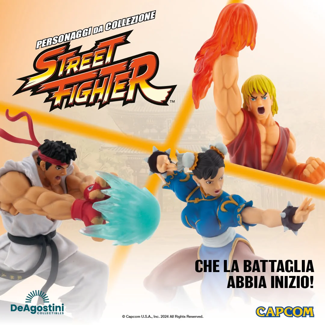 Personaggio 3D figure Street Fighter - De Agostini - Capcom - Image 2