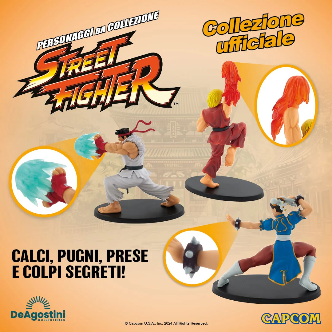 Personaggio 3D figure Street Fighter - De Agostini - Capcom - Image 3