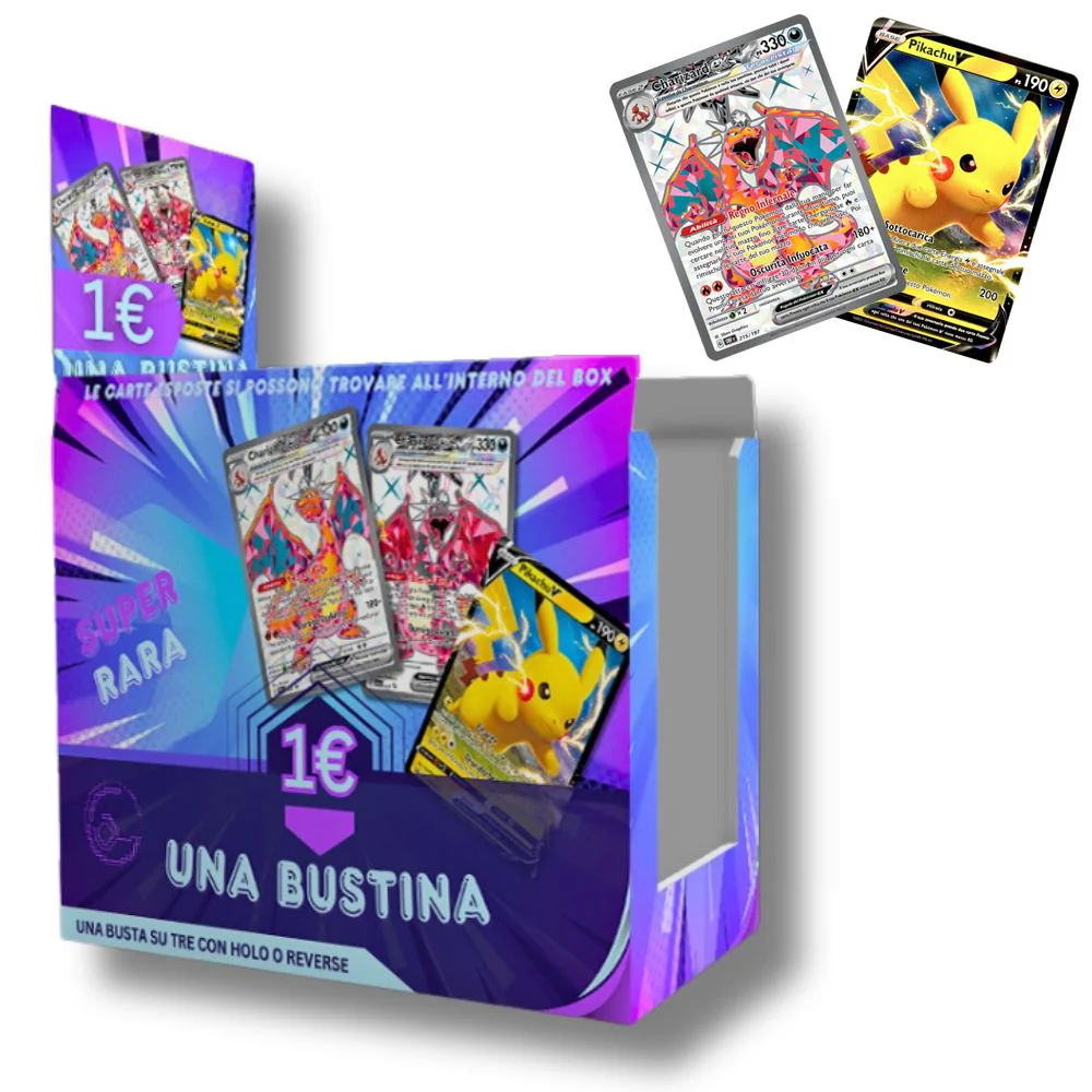 Pokémon Box Pack - 72 Busitne da 3 Card - ITA Sigillate