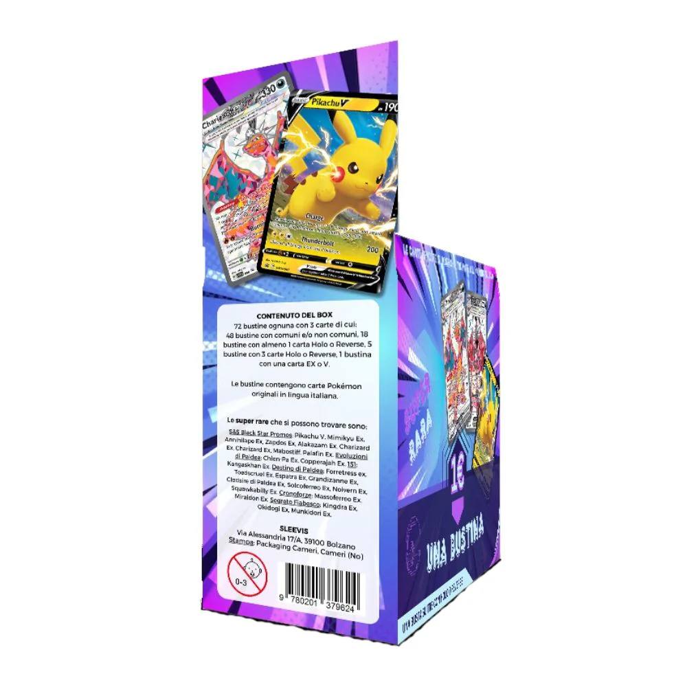 Pokémon Box Pack - 72 Busitne da 3 Card - ITA Sigillate - Image 3
