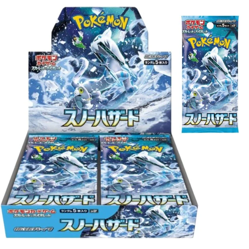 Pokémon - Display Snow Hazard 5 carte - Edizione Giapponese (30 pezzi)