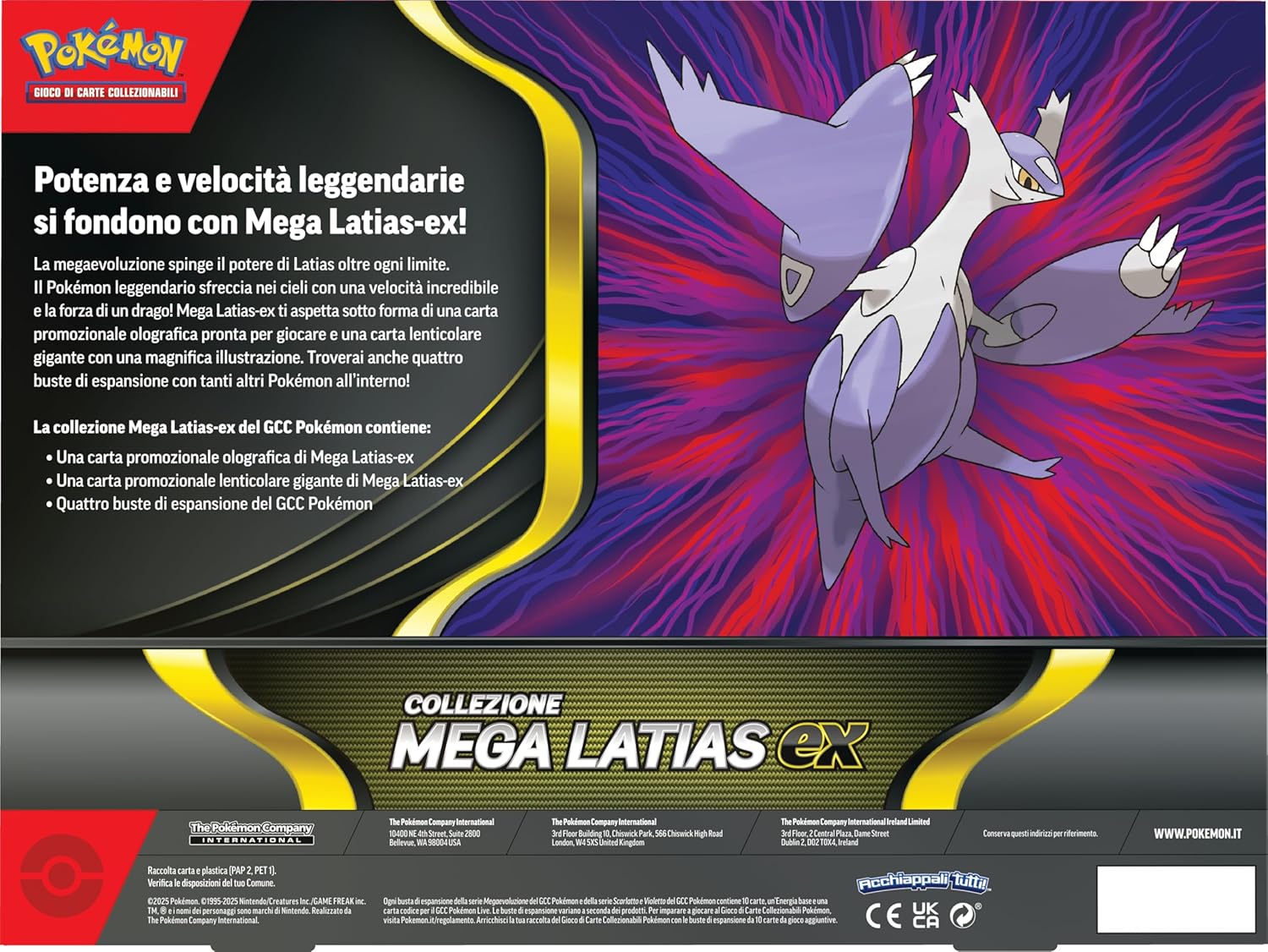 Pokemon TCG Collezione MEGA LATIAS EX Megaevoluzione - ITA ITALIANO - Image 2