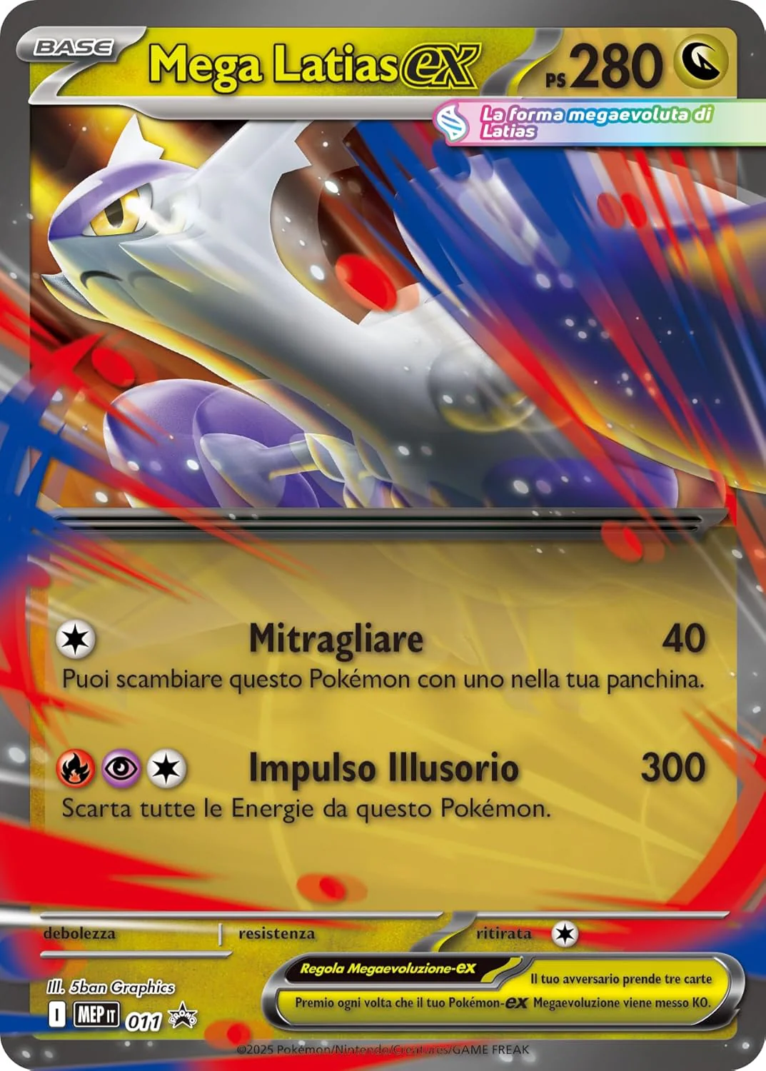Pokemon TCG Collezione MEGA LATIAS EX Megaevoluzione - ITA ITALIANO - Image 3