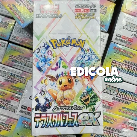 Pokémon  Terastal Festival ex Expansion Pack Booster (giapponese) da 10 carte