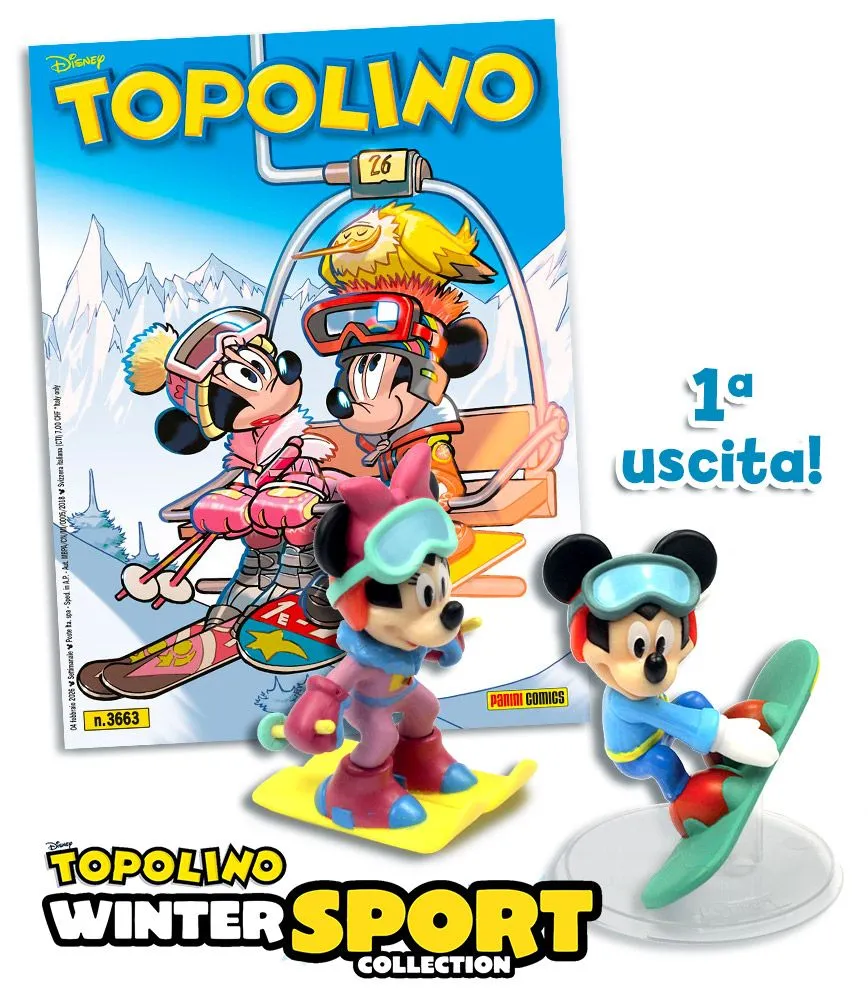 Collezione Completa 4/4 "Statuine Sport Invernali" Olimpiadi Invernali Milano–Cortina 2026, - Image 3