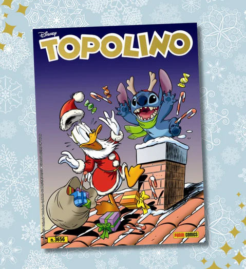Fumetto Topolino libretto n. 3656 - Speciale NATALE con Sticth in copertina