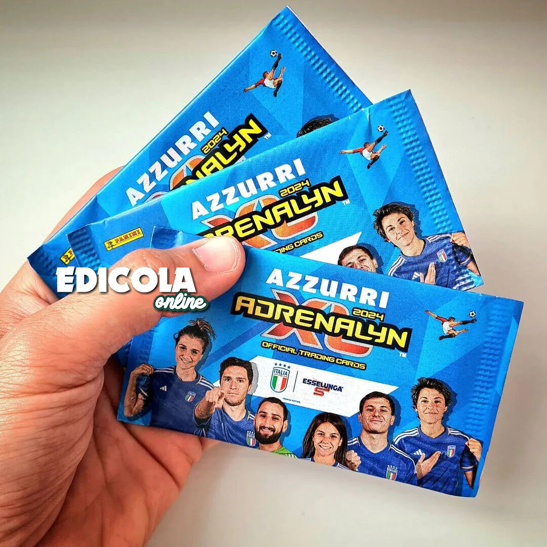 Raccoglitore e/o Bustine Adrenalyn XL AZZURRI Esselunga Calciatori Panini 2024 - Image 6