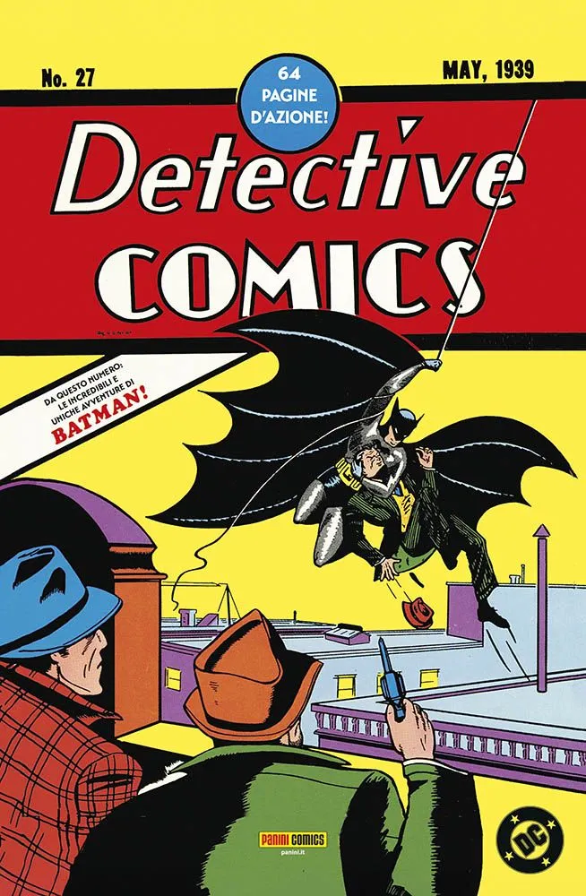 Ristampa Anastatica del fumetto : Detective Comics 27 la prima apparizione di Batman 1939