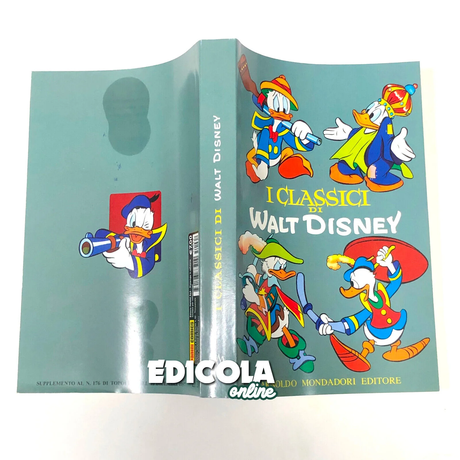 RISTAMPA Fumetto i Classici di Walt Disney Prima serie TOPOLINO numero n. 1 Raro - Image 2