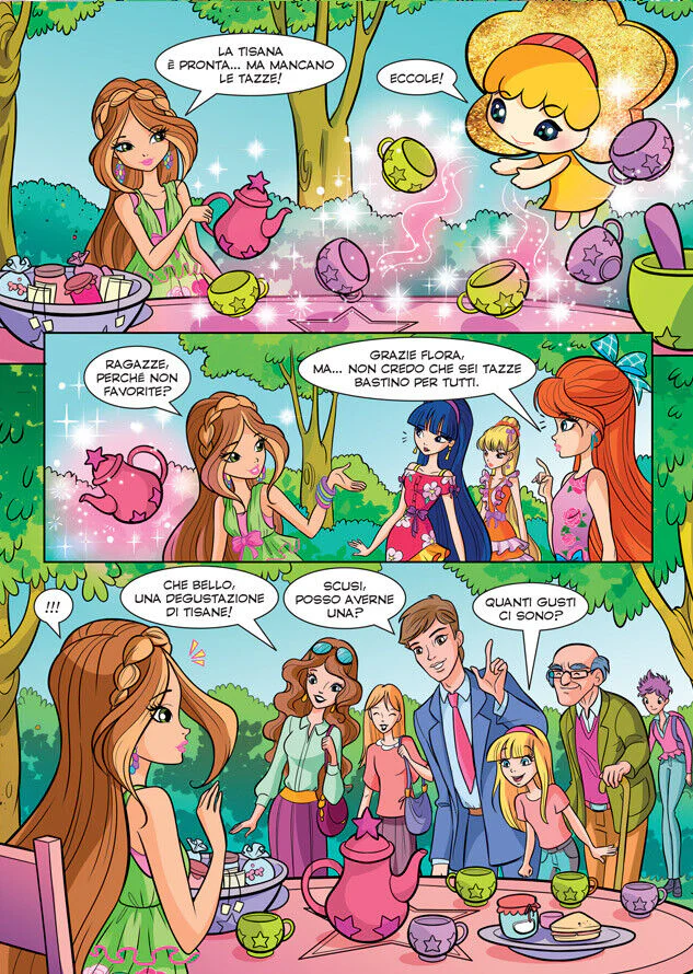 Rivista di Winx Club Magazine n 208 Fumetti e giochi Bambola Bloom action figure - Image 6