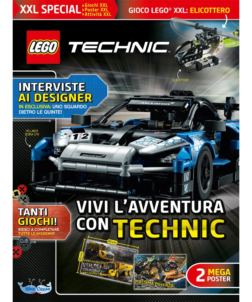Rivista LEGO TECHNIC n.5 + Set ELICOTTERO - Image 4