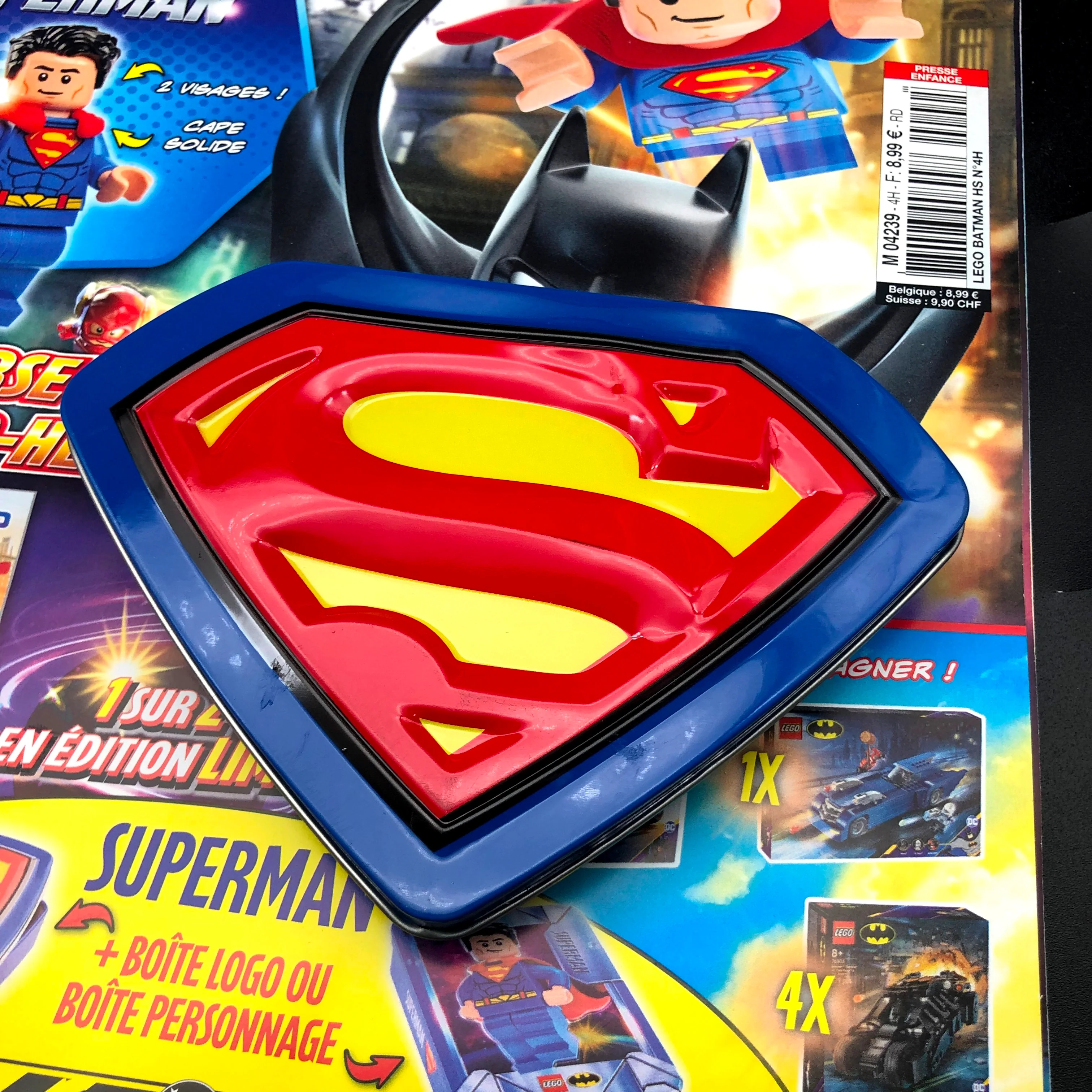 Rivista LEGO BATMAN n. 9 - TIN BOX LIMITED EDITION SUPERMAN - Image 10