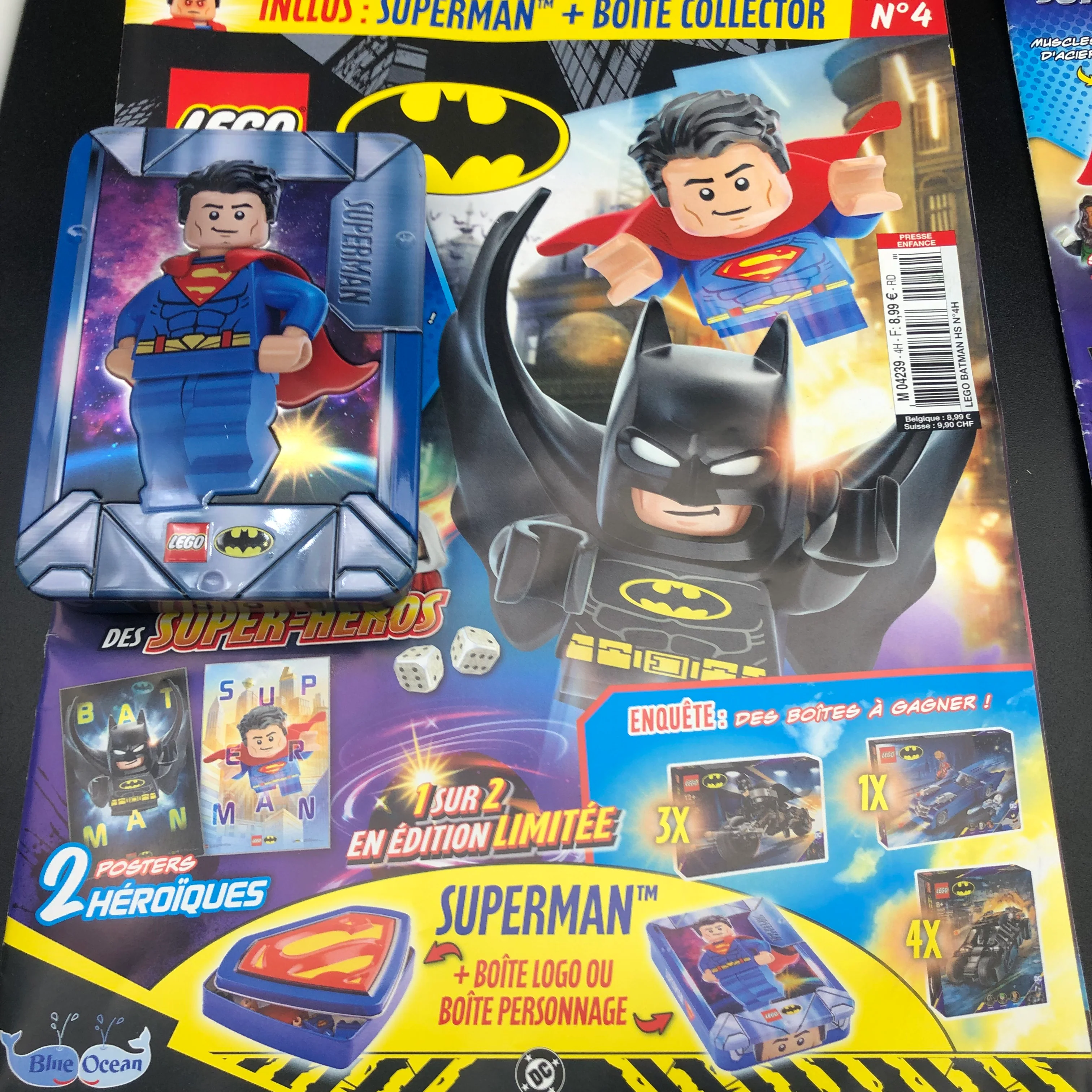 Rivista LEGO BATMAN n. 9 - TIN BOX LIMITED EDITION SUPERMAN - Image 9