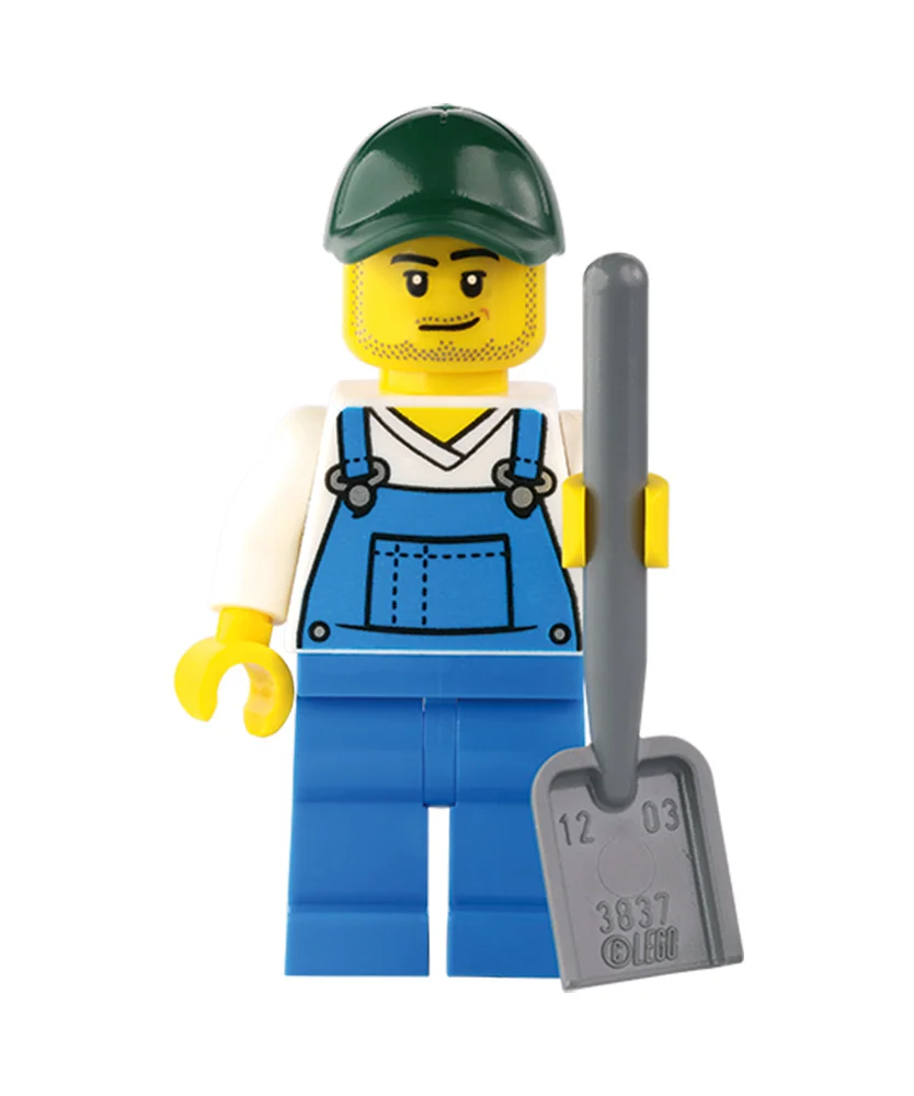 Rivista LEGO CITY n.4 + AGRICOLTORE + TOSAERBA TURBO - Image 4